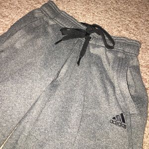 Adidas grey joggers