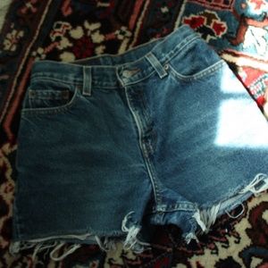 Vintage High waisted Levi Shorts