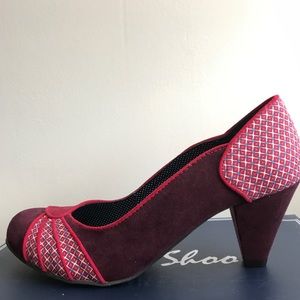 Mary Jane Red Heel Pump