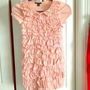 Gap M 💯% Cotton Dress for Girls with Ruffles