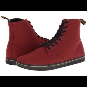 Red Soft Doc Martens