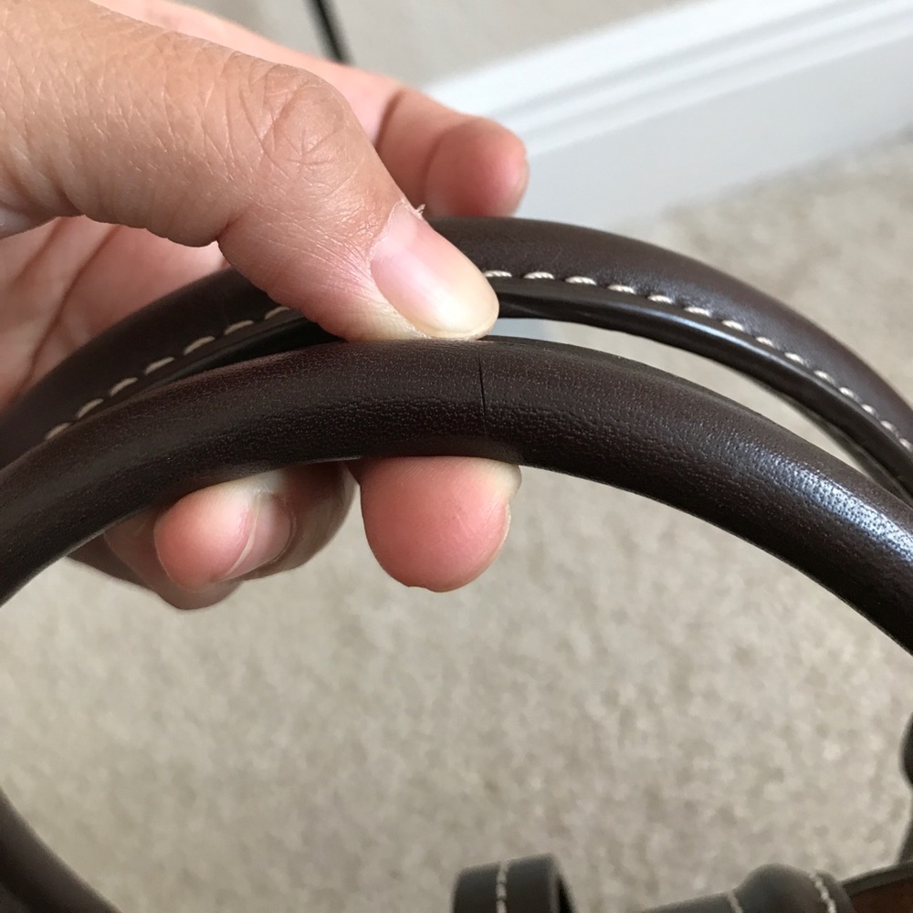 Dooney&Bourke Florentine Toscana Side Zip Satchel - Picture 6 of 8