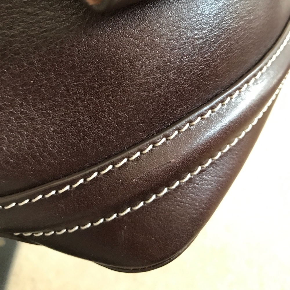 Dooney&Bourke Florentine Toscana Side Zip Satchel - Picture 8 of 8