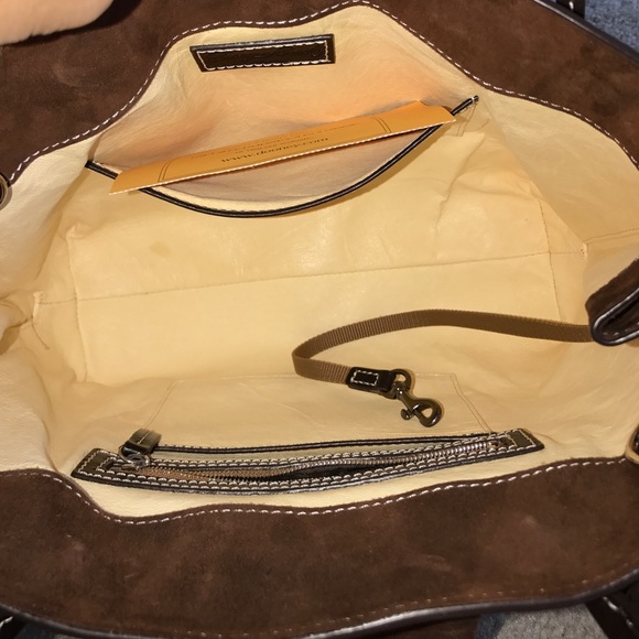 Dooney&Bourke Florentine Toscana Side Zip Satchel - Picture 4 of 8