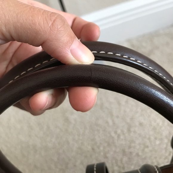 Dooney&Bourke Florentine Toscana Side Zip Satchel - Picture 6 of 8