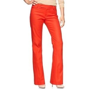 Gap Women's Lava Orange Casual Pants, size 8 - NWT