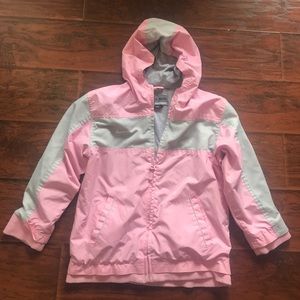 Nike Pink & Gray Girls Jacket