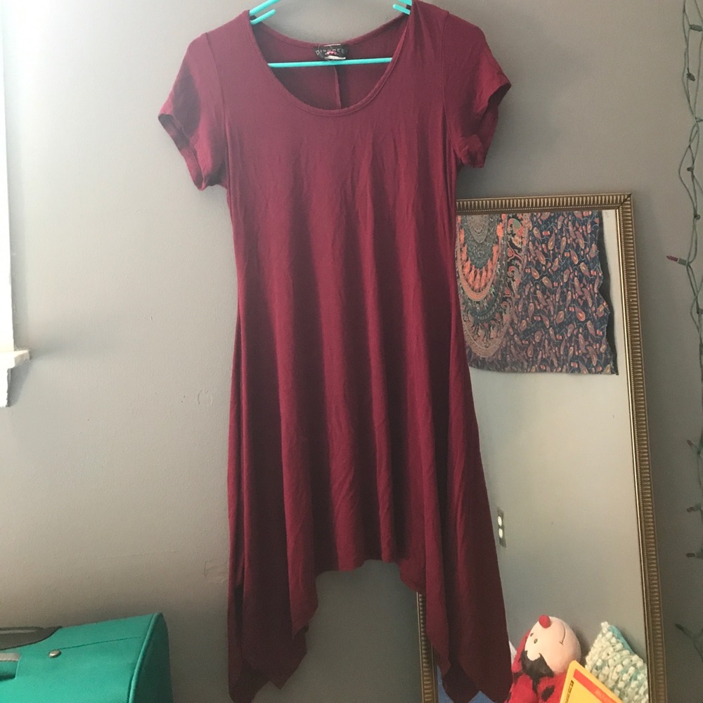 Maroon Dress