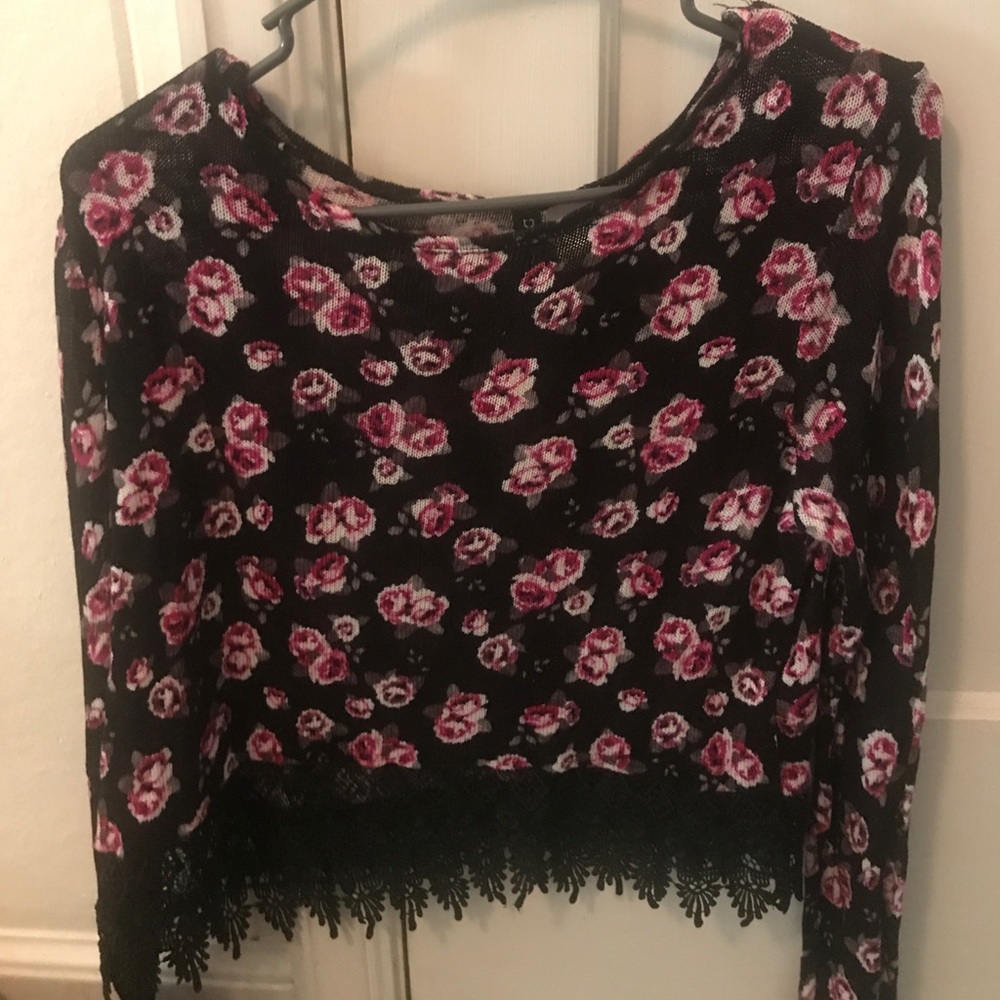 H&M Floral Sweater
