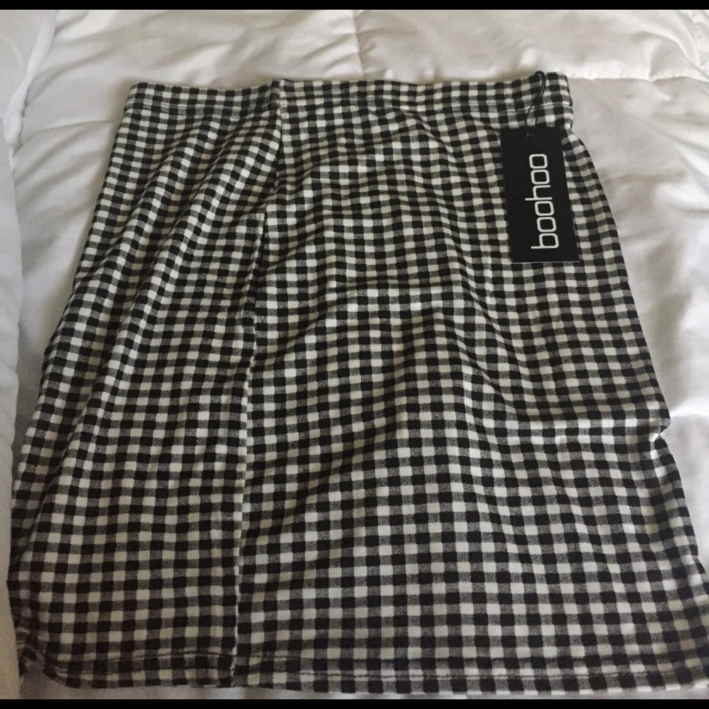Gingham skirt bought from NA KD  online European