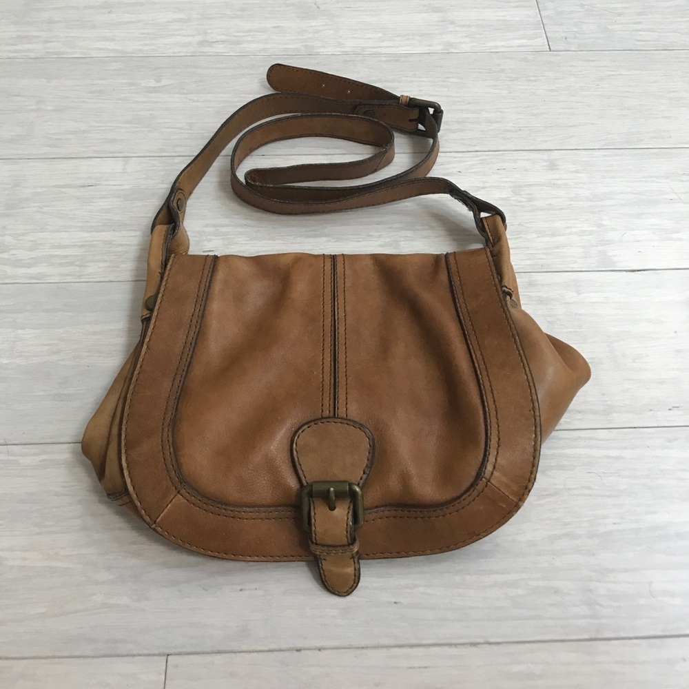 Fossil leather purse