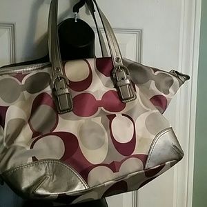 Authentic coach purse