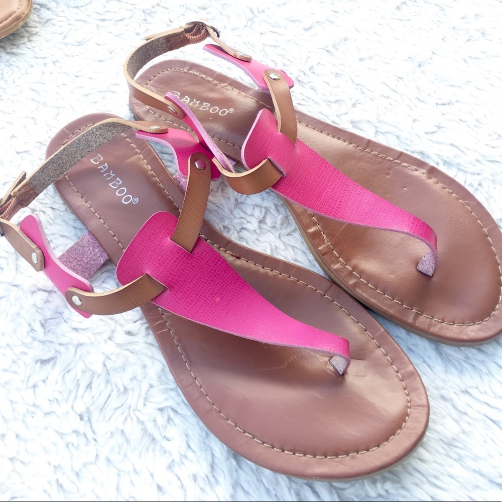 Bamboo Tribal colors Sandals