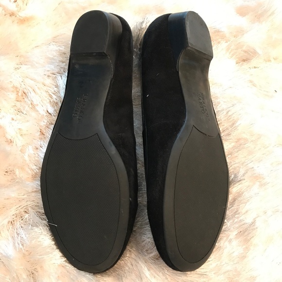 🔥Franco Sarto Suede Patent Flats - Picture 4 of 5