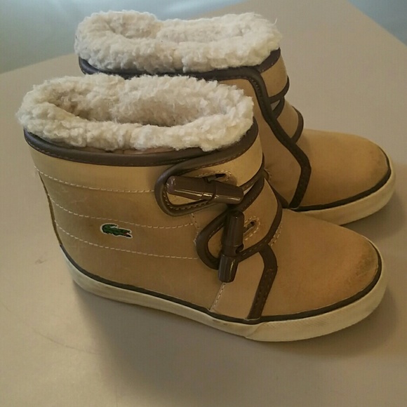 Lacoste Other - Boy's LaCoste Sport Tan Koso Snow Boots US 8