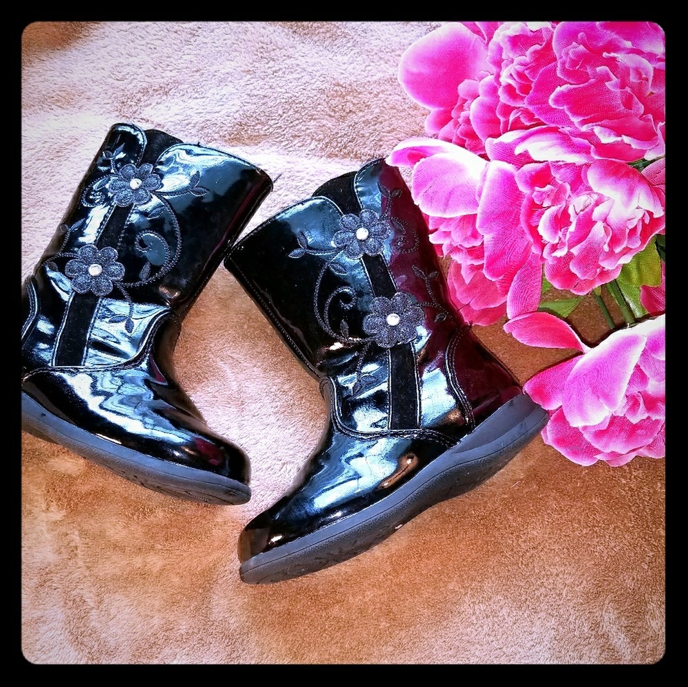 Black Toddler Boot