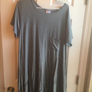 Lularoe gray dress