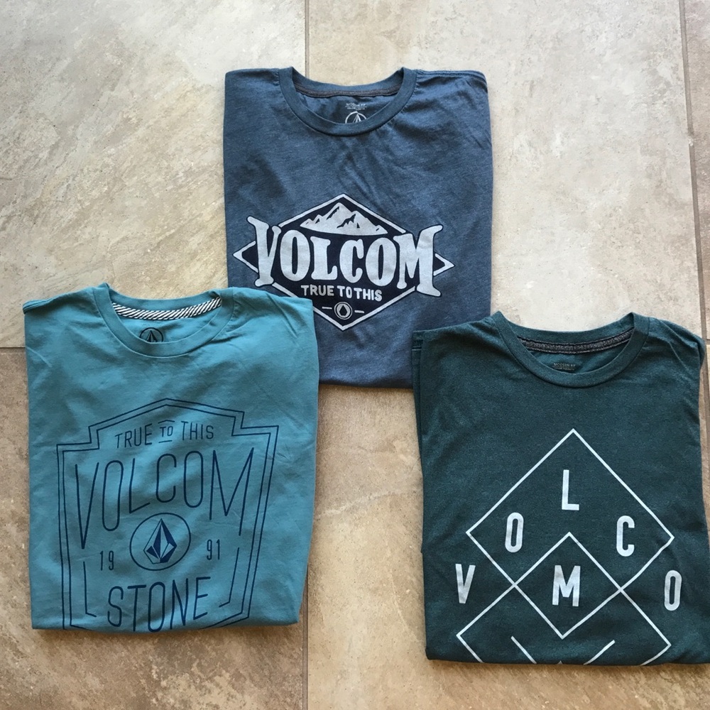New Volcom light weight t-shirts: Modern Fit