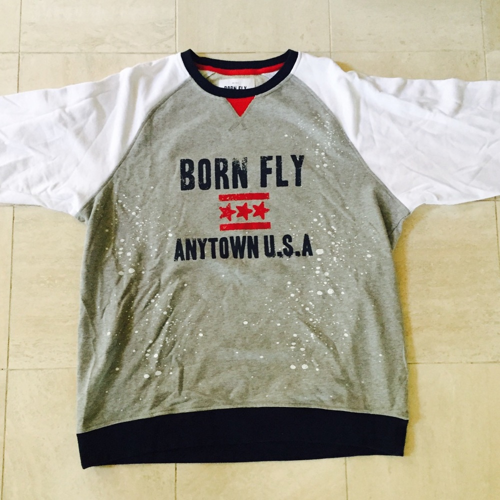 The Z4 Applique Crewneck in Heather Grey