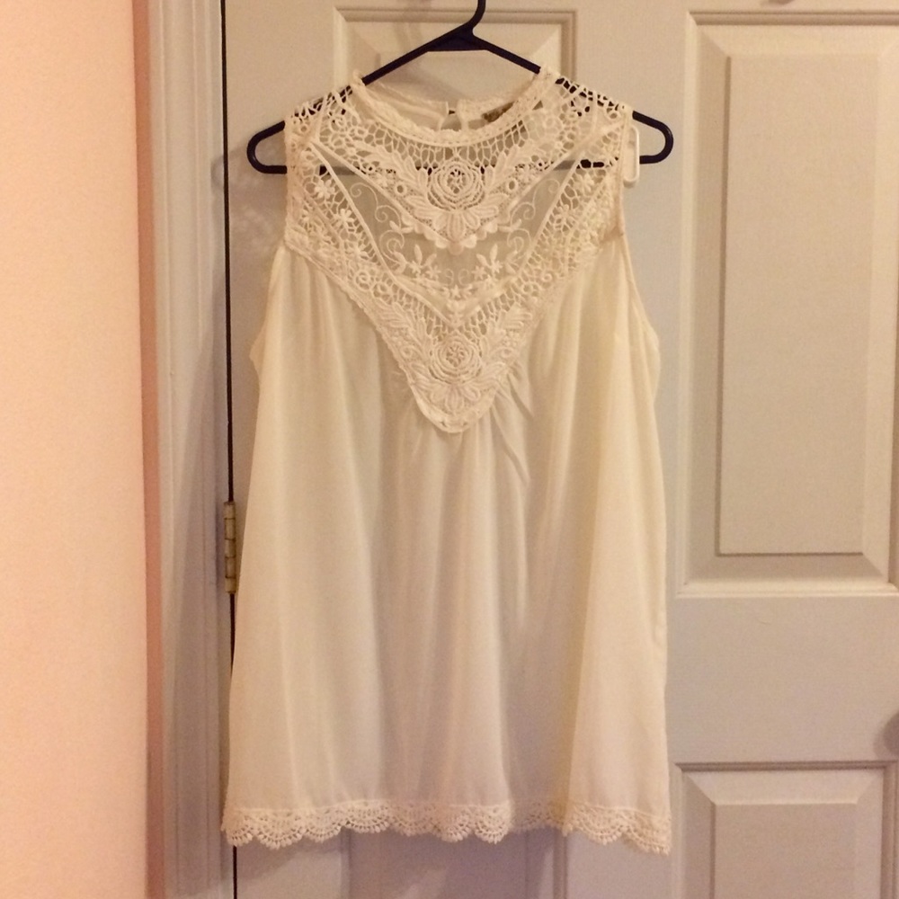 Nine West White tank