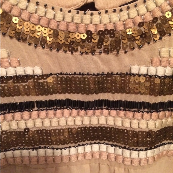 The Limited Pale Pink Halter with Sequin Detail - Picture 6 of 11