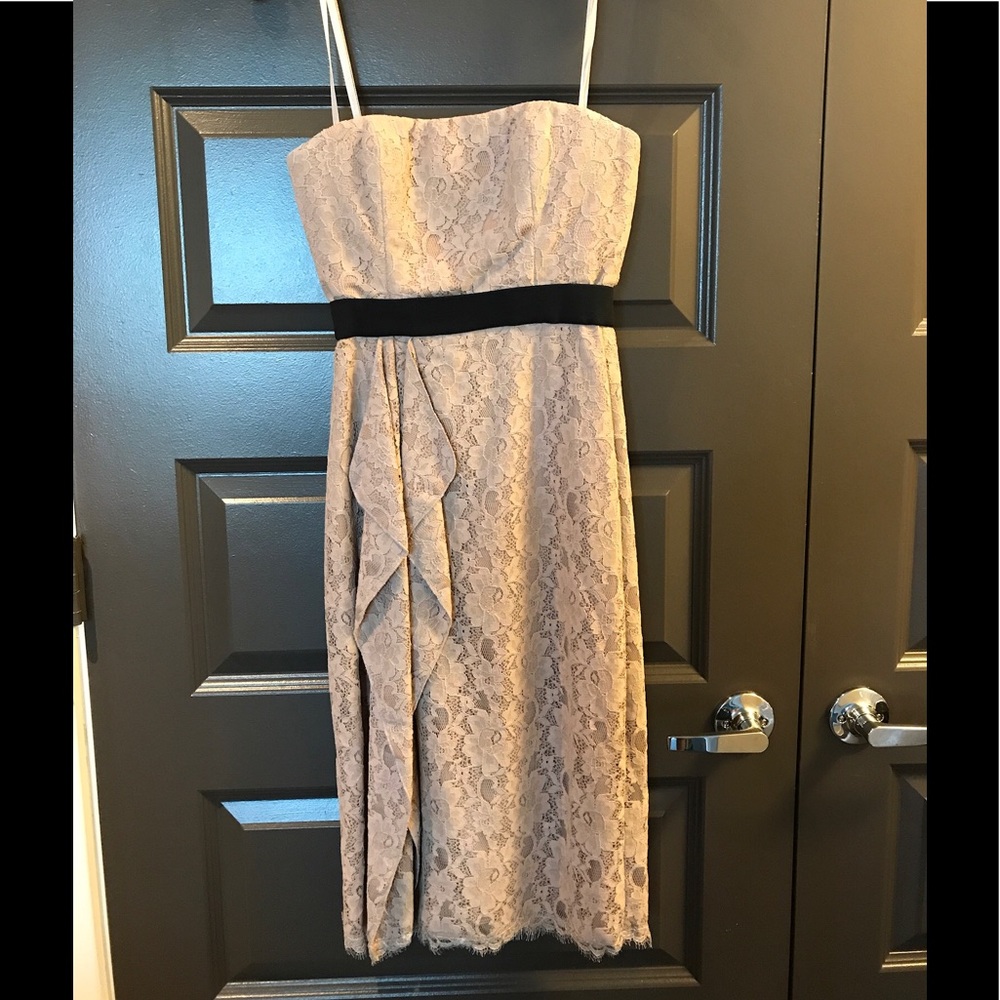 Strapless BCBG MaxAzria dress