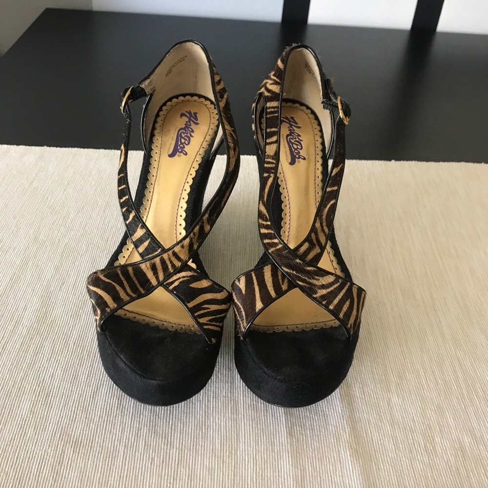 HaleBob Wedge Platform Sandals