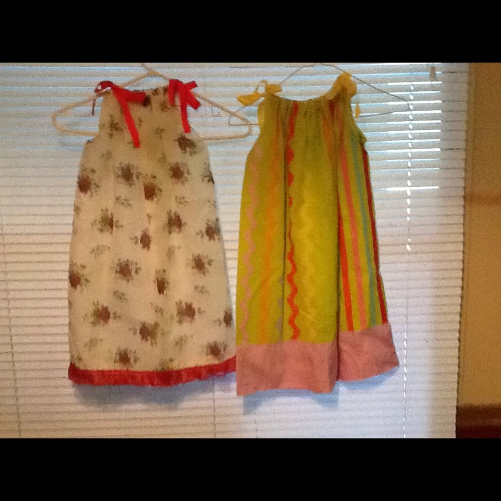 2 Handmade Girls dresses
