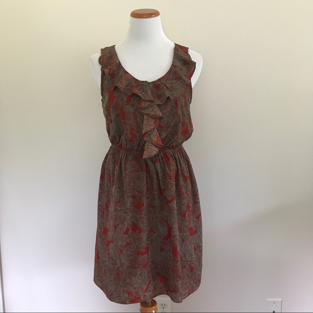 Ina floral Ruffled dress