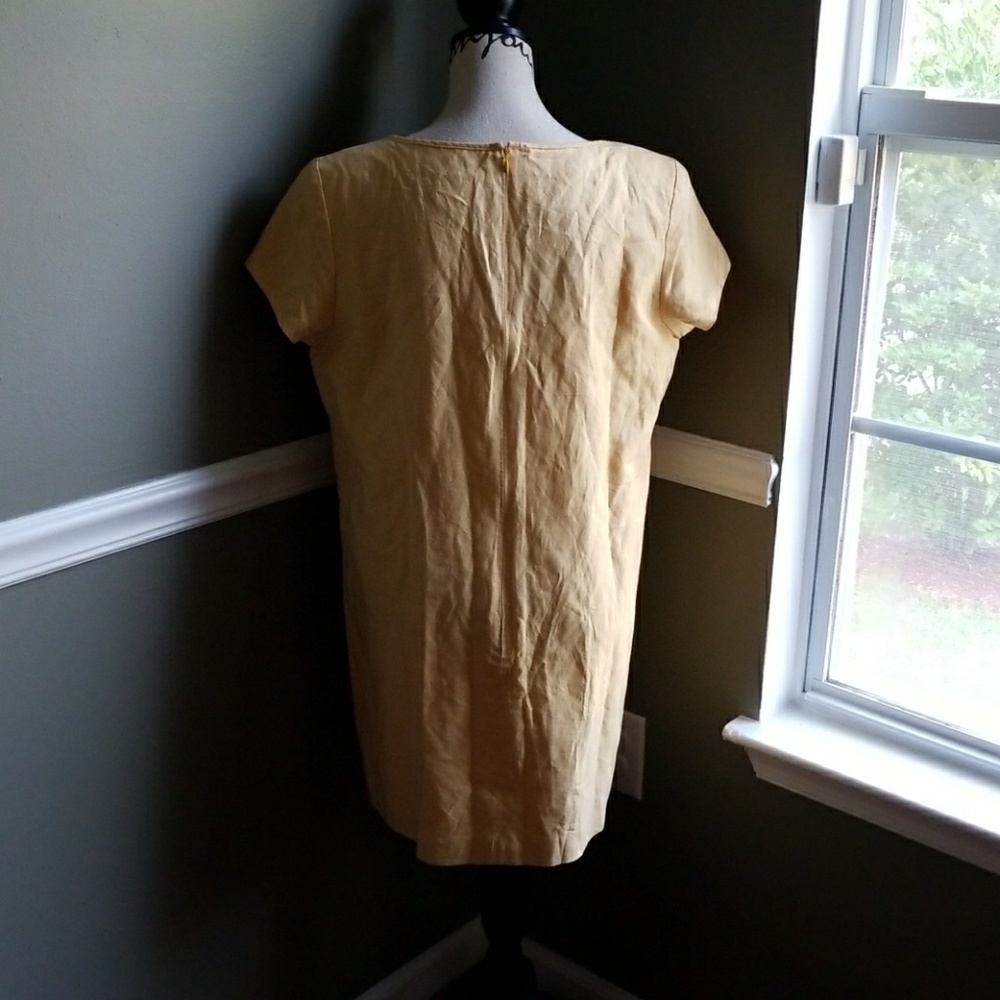 Summery Yellow Baby Doll Dress