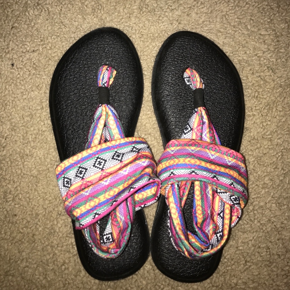Sanuk Tribal Print Sandals