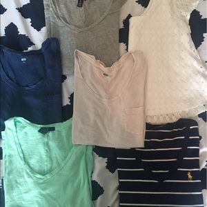 Short sleeve tee shirt bundle! Different brands!!