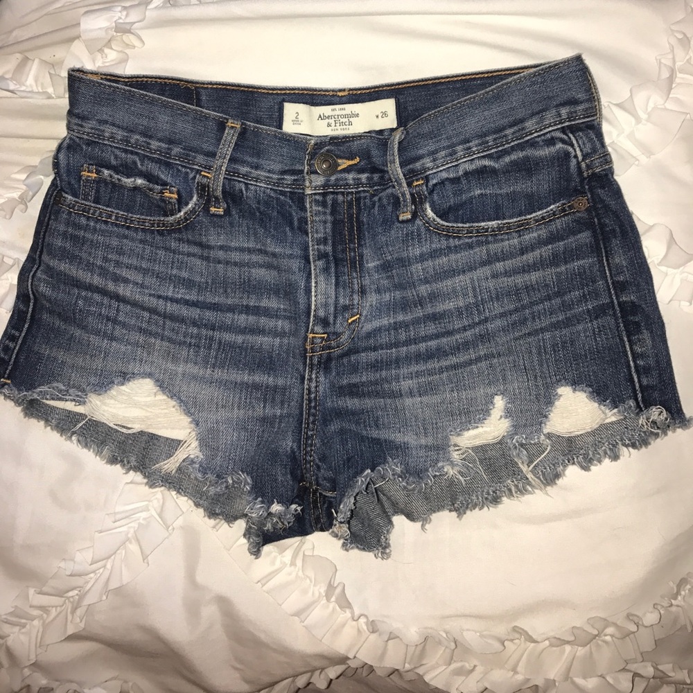 hollister high waisted shorts