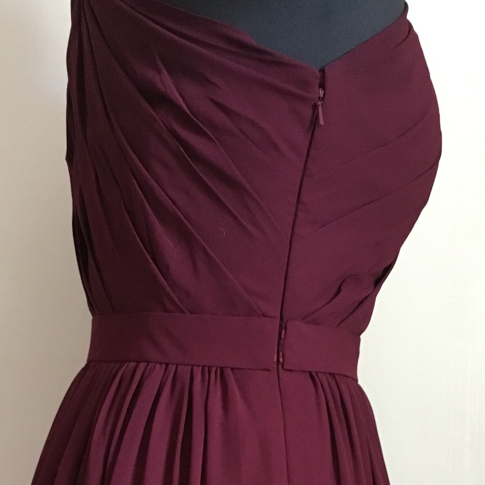 BILL LEVKOFF Wine Cocktail Dress - Picture 5 of 6