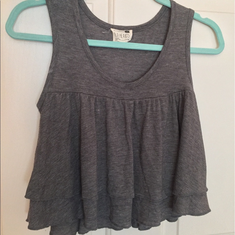 PacSun LA hearts Crop Tank Top