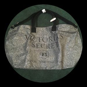 Victoria Secret Limited Edition Glitter Tote