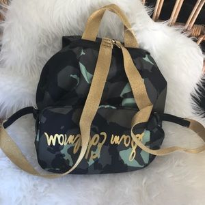 Sam Edelman camo backpack