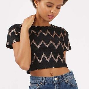 Fitted TopShop crop top
