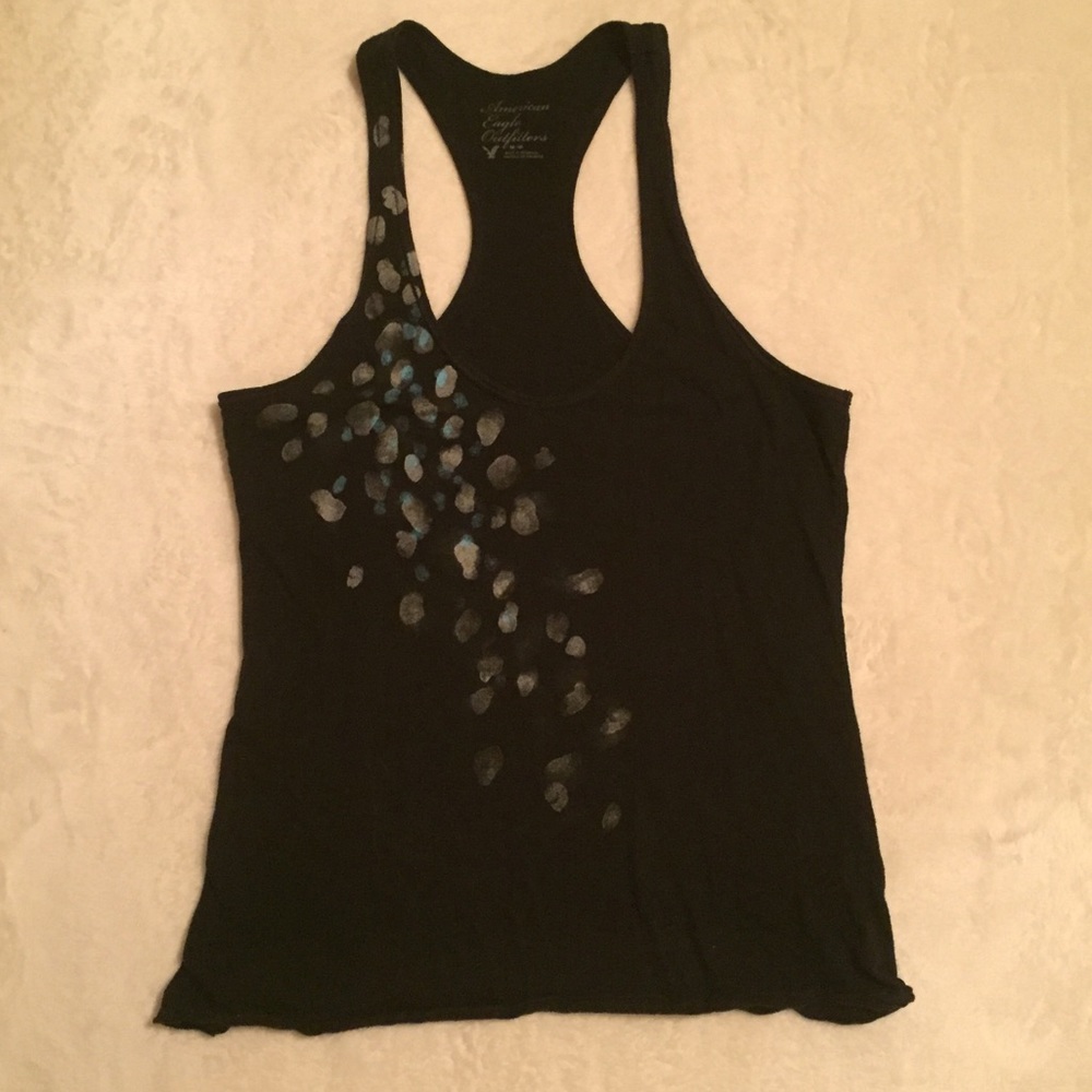 American eagle black tank top