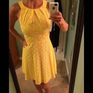 Yellow summer dress