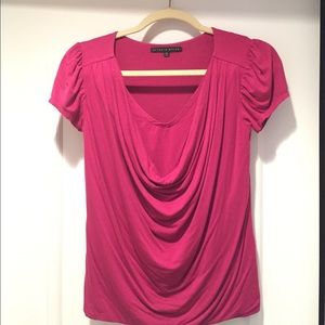 Vibrant pink Antonio Melani top.