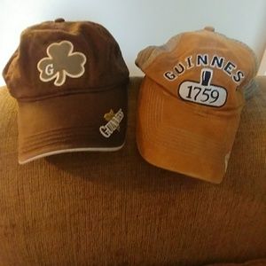 Guinness Caps 1 Brown 1 Dark Yellow Corduroy