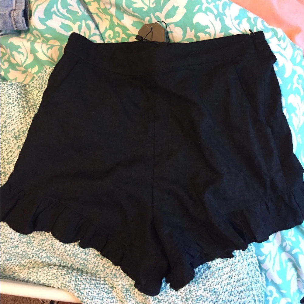 Dressy Black Shorts