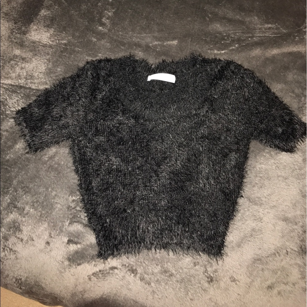 American Apparel Fuzzy Crop Top!
