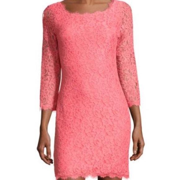 FINAL! Diane von Furstenberg Zarita Lace Dress - Picture 2 of 3