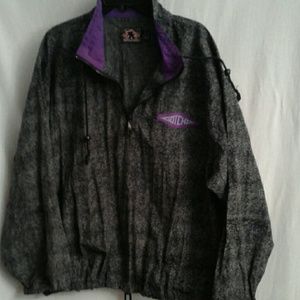 Vintage Gotcha mens asphalt windbreaker sz L