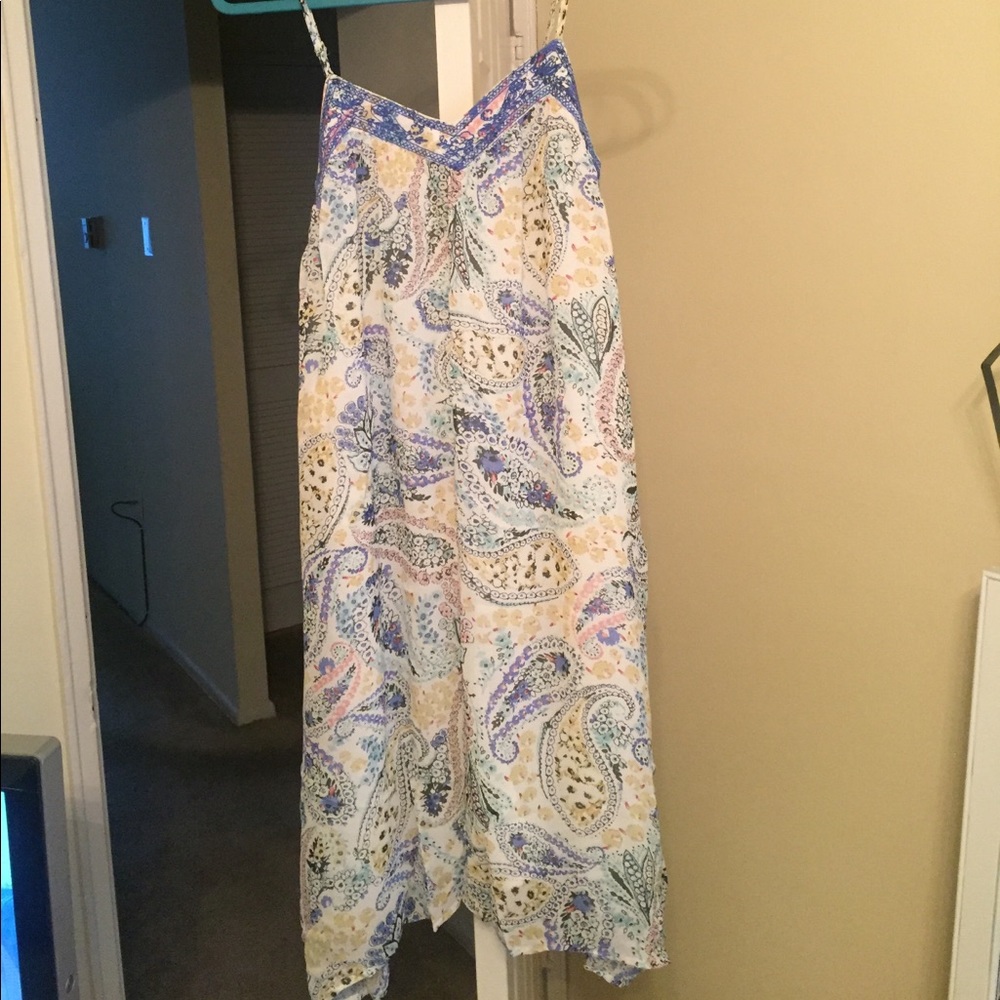 Patterned midi/maxi dress paisley patterned