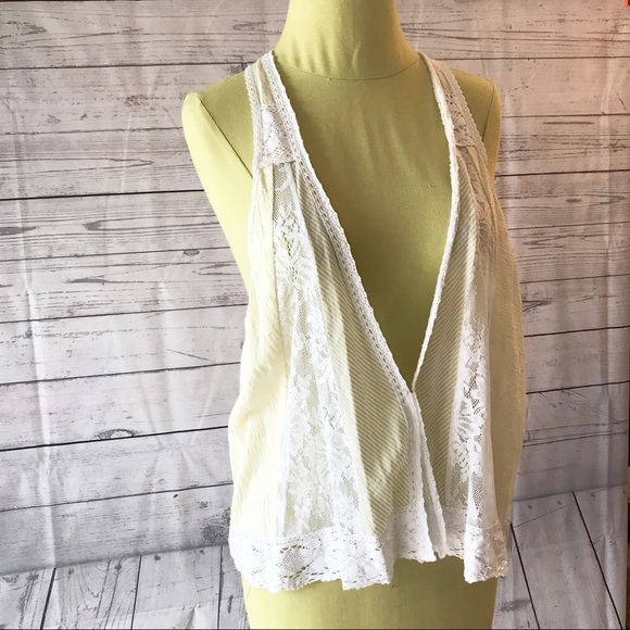 Free People Tops - Free People Lace Vest