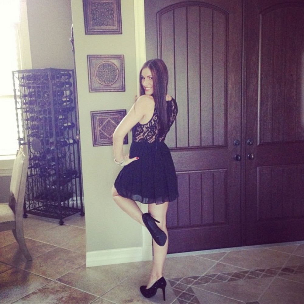 Black mini BCBG Dress