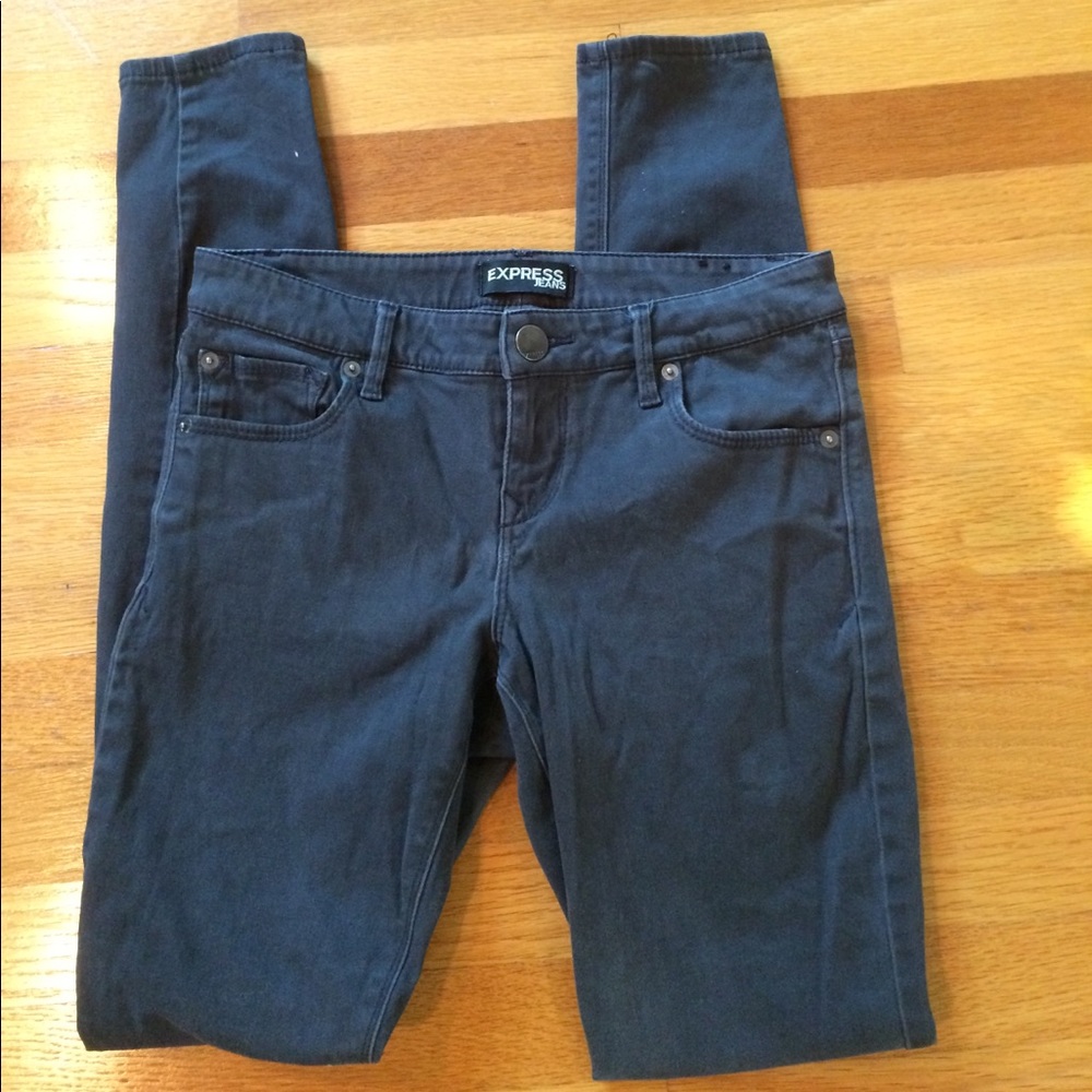 4/$15 SUPER SALE Black Express Skinny Jeans